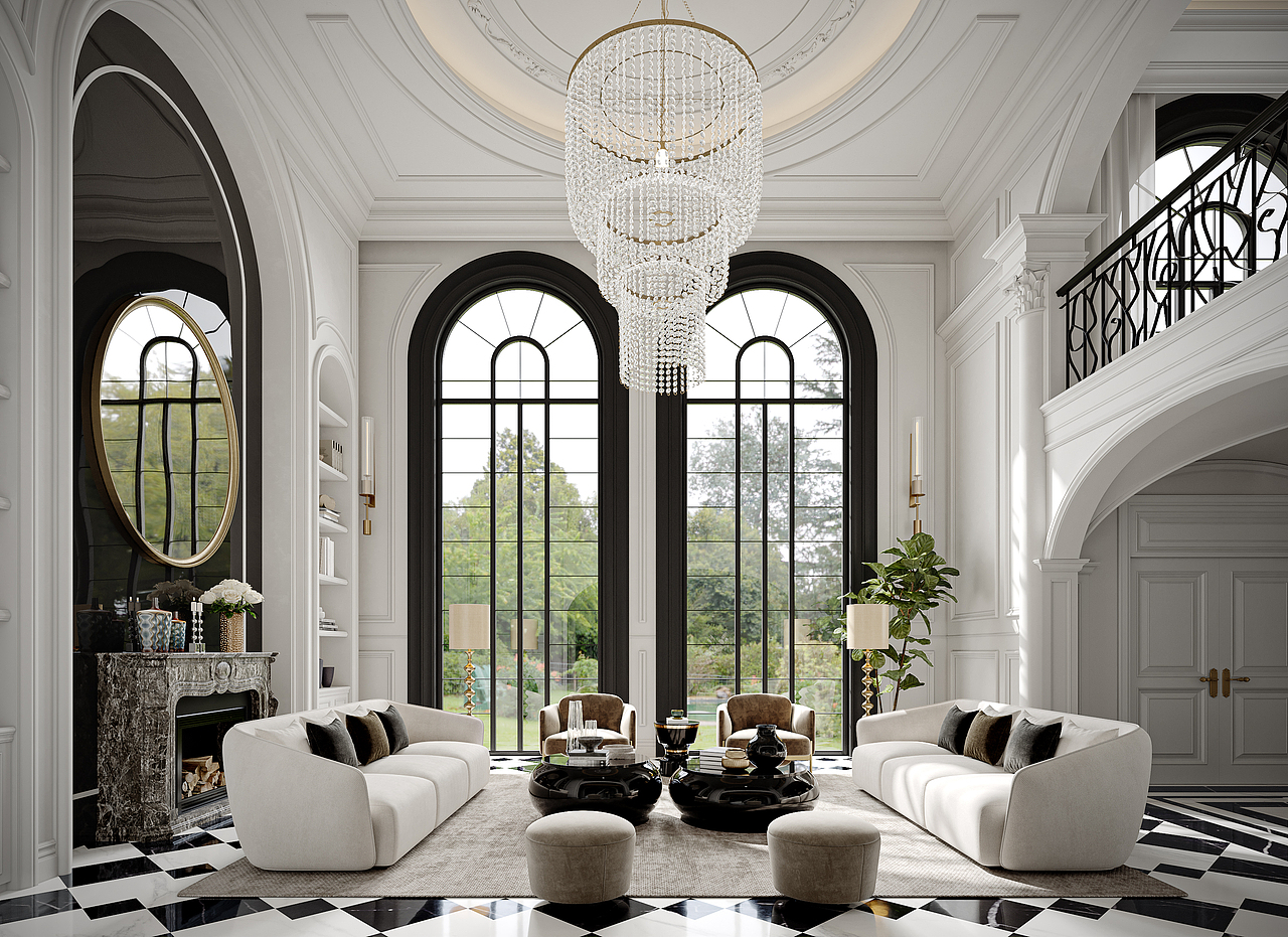 挑空别墅——长沙佐尚视觉