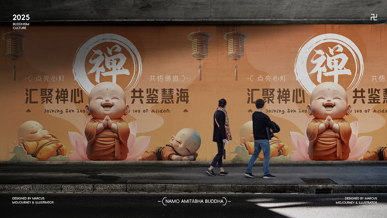 佛教文化文创设计概念稿