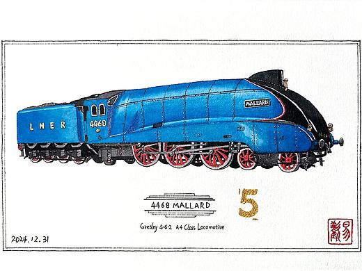 野鸭号蒸汽机车