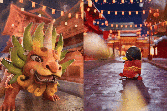 腾讯蛇年新春 | 既见天命，「蛇」我其谁（图ZMzg1MDcxOTYw） - 短片 - 站酷设计师BU蓝昊原创素材 - 站酷ZCOOL