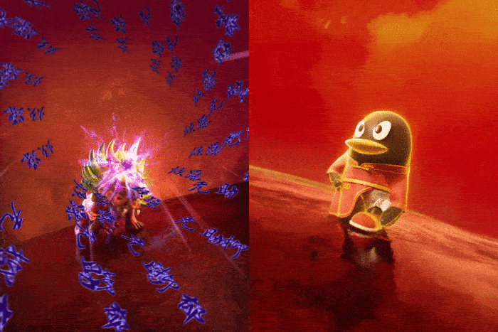 腾讯蛇年新春 | 既见天命，「蛇」我其谁（图ZMzg1MDcxOTY0） - 短片 - 站酷设计师BU蓝昊原创素材 - 站酷ZCOOL