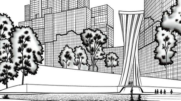 姜超哲 90后建筑师 商业景观设计-《逐光》“塔”（图ZMTUwMjUzODg=） - 资讯 - 站酷设计师第一资讯播报原创素材 - 站酷ZCOOL