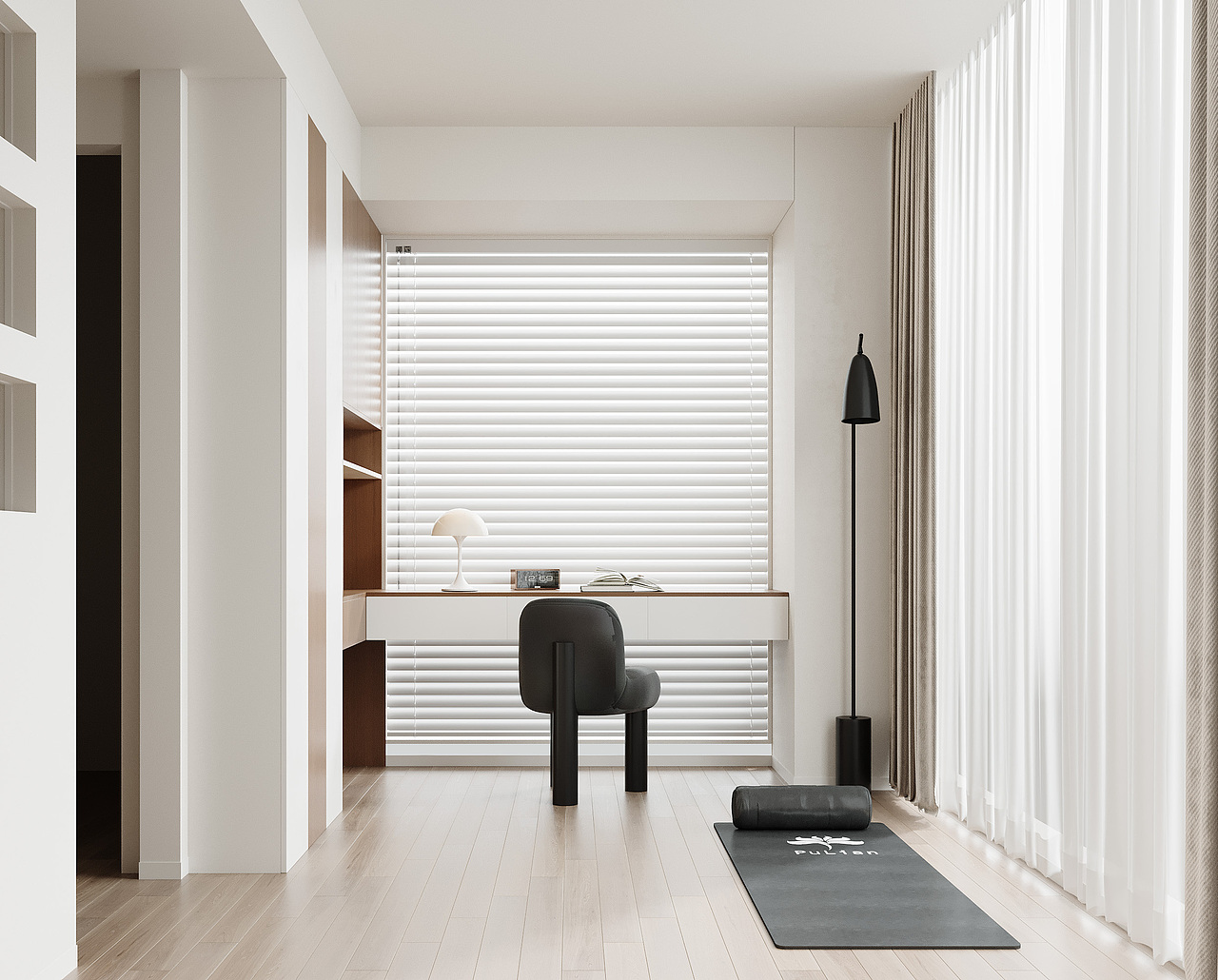 近期作品 简约卧室