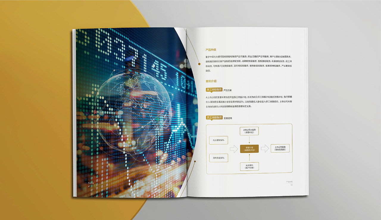 银行画册设计/光大银行画册/企业宣传册