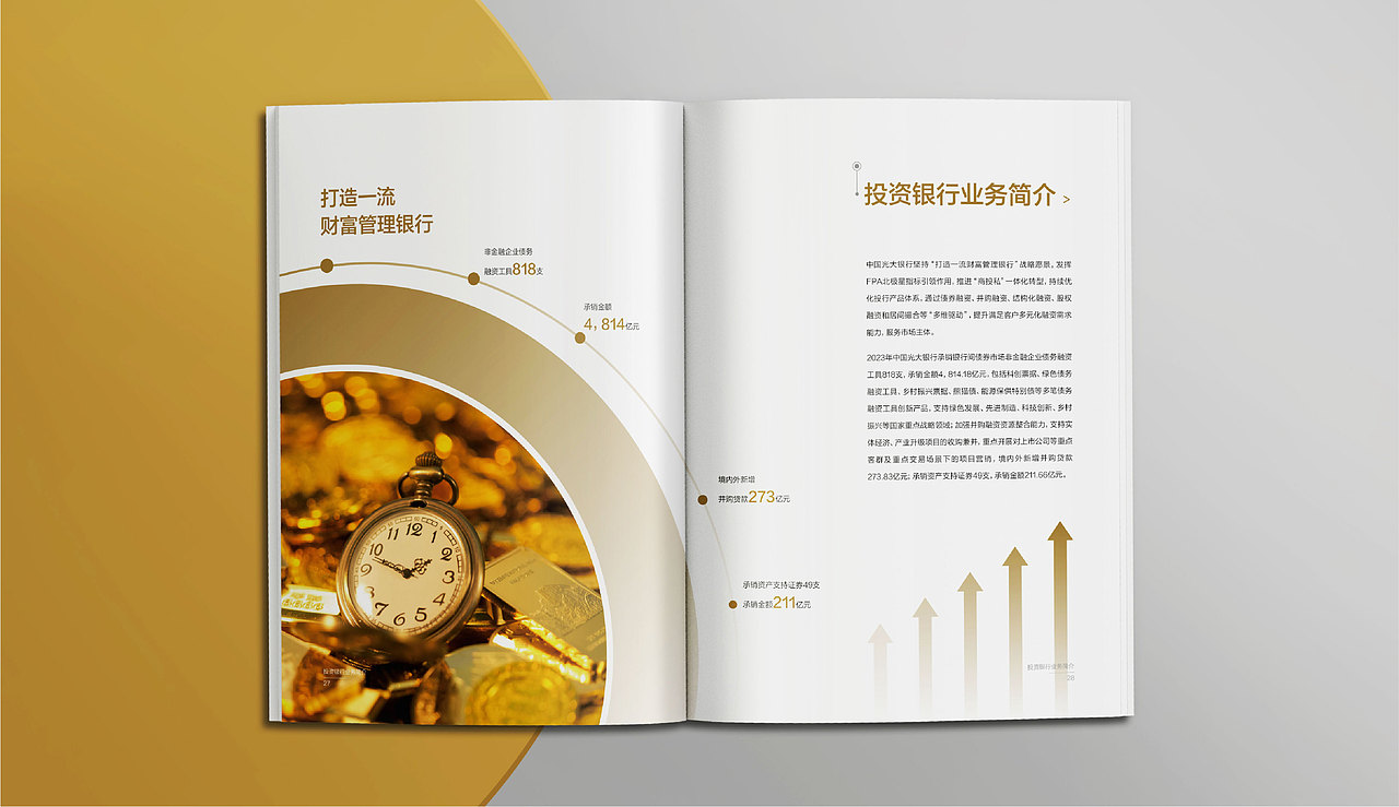 银行画册设计/光大银行画册/企业宣传册