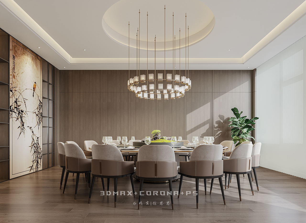 办公设计 | 沉稳低调的商务办公空间