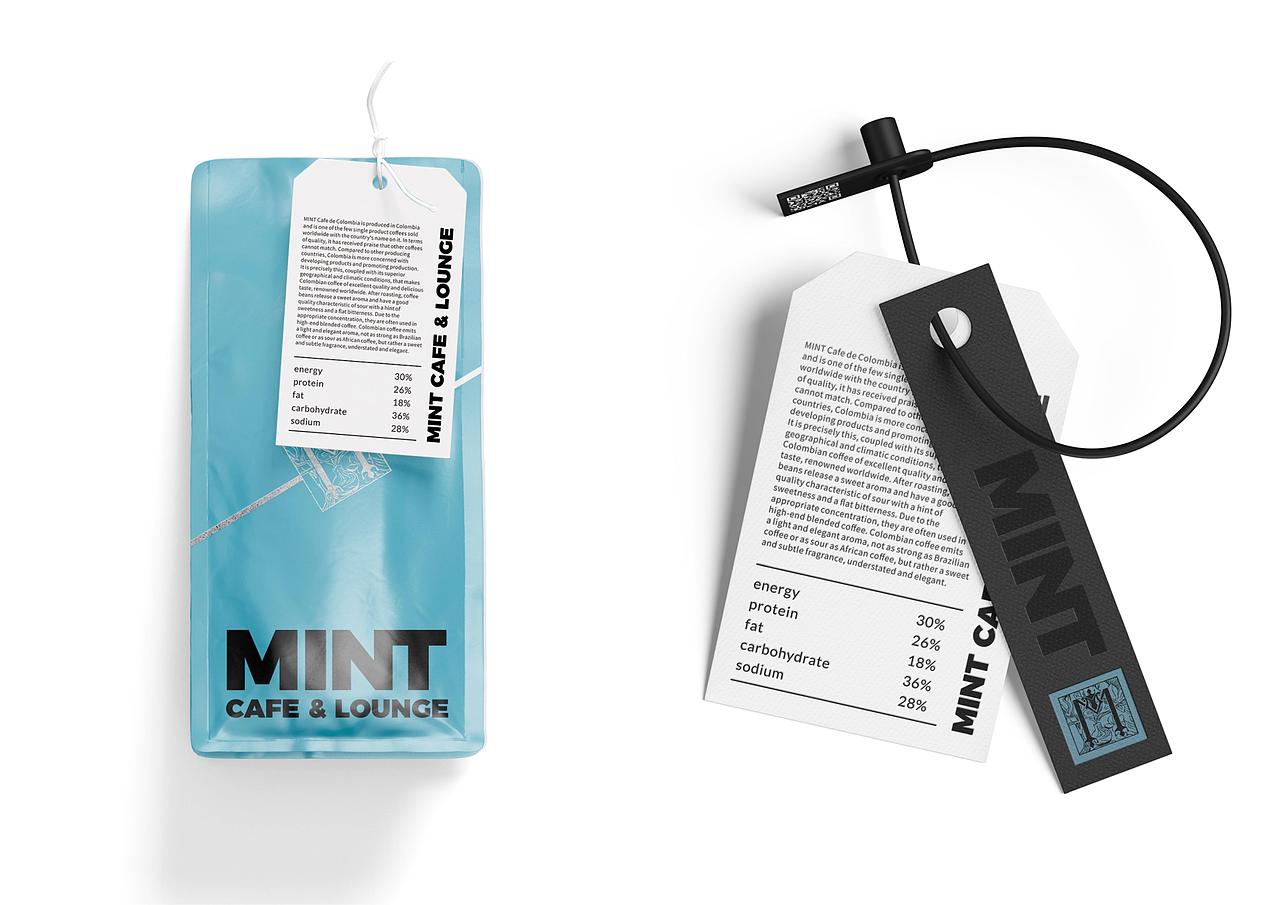 MINT咖啡品牌全案策划定位设计包装系统设计-上海因心