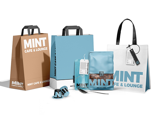 MINT咖啡品牌全案策划定位设计包装系统设计-上海因心