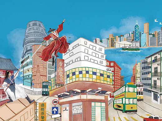 Illustrations for Han Lin Publishing
