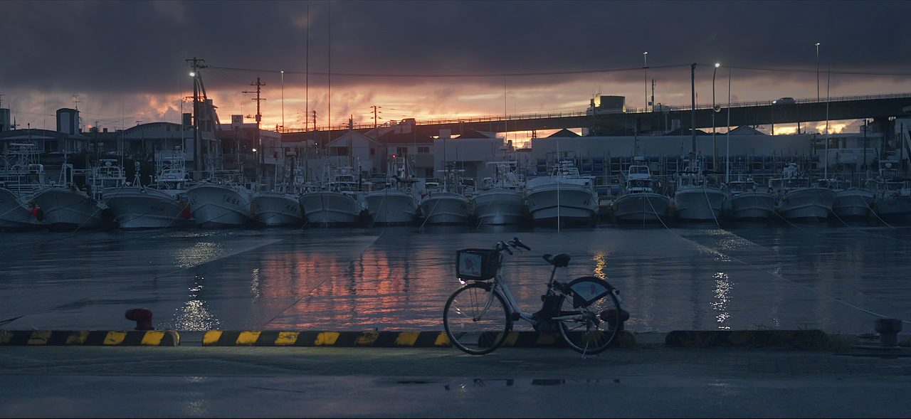 夏日不知名渔港的日落 静帧