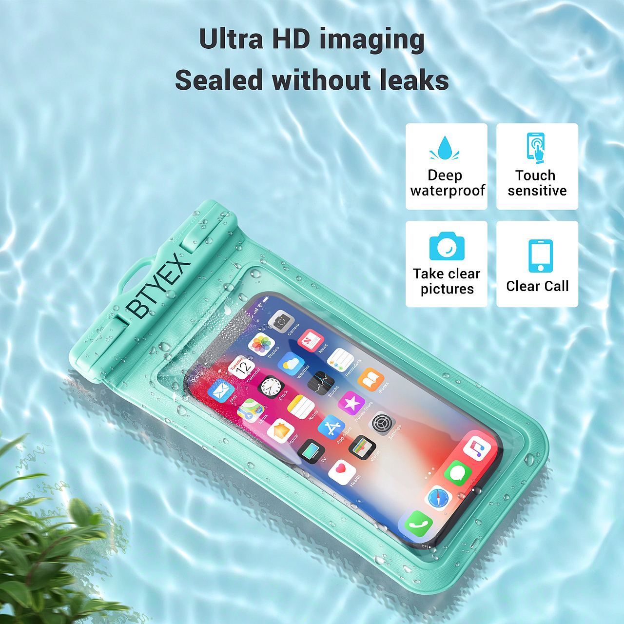 亚马逊手机防水袋主图/A+