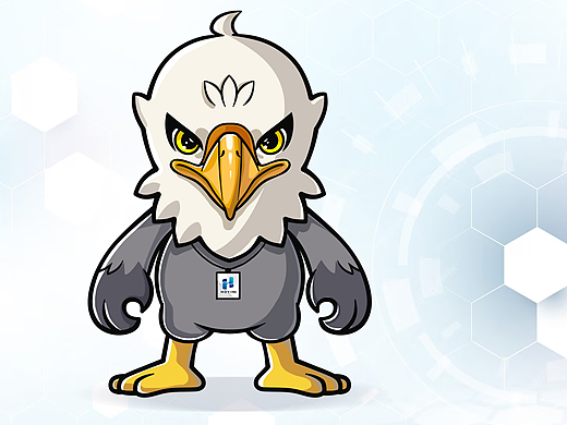 老鹰吉祥物ip设计