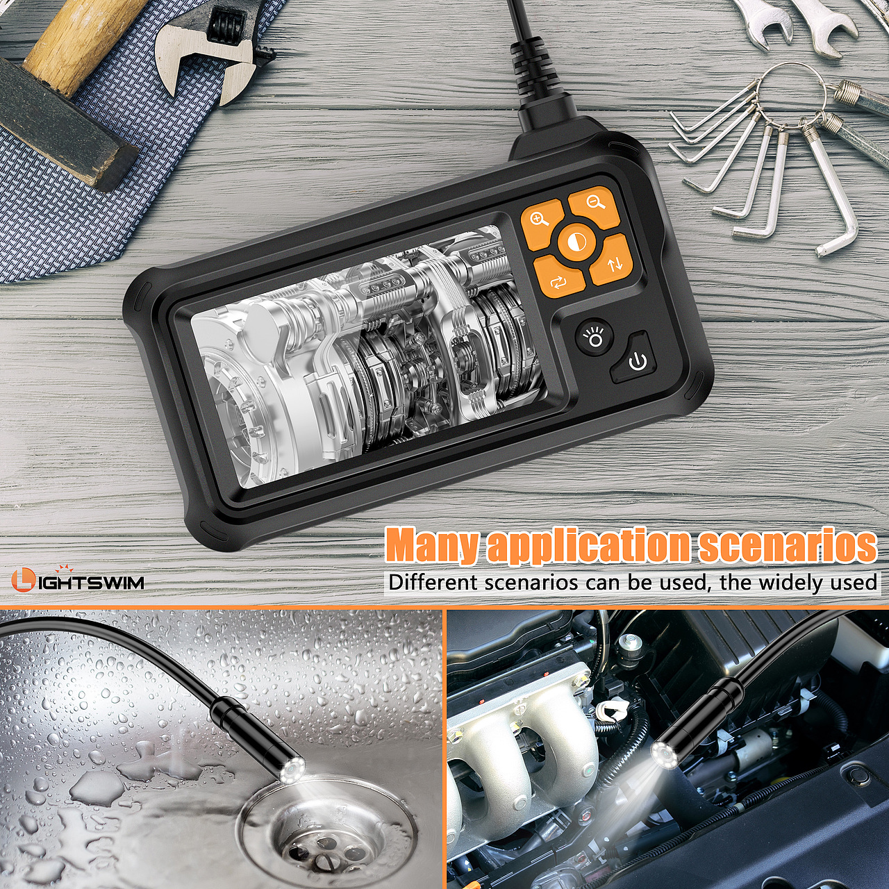 单头内窥镜 亚马逊 建模 渲染 精修（图ZMzg1MjAxNDAw） - 电子产品 - 站酷设计师电商设计师LGD原创素材 - 站酷ZCOOL