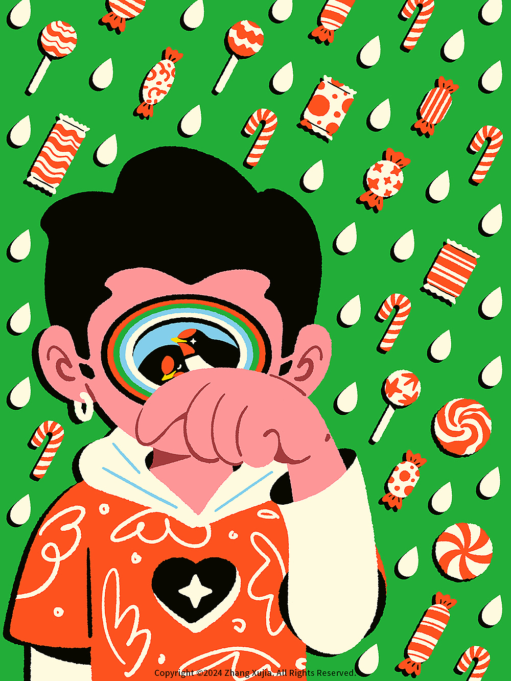 2024年插画合集 | 快乐色彩（图ZMzg1MjI0ODY0） - 商业插画 - 站酷设计师张旭加XujiaZhang原创素材 - 站酷ZCOOL