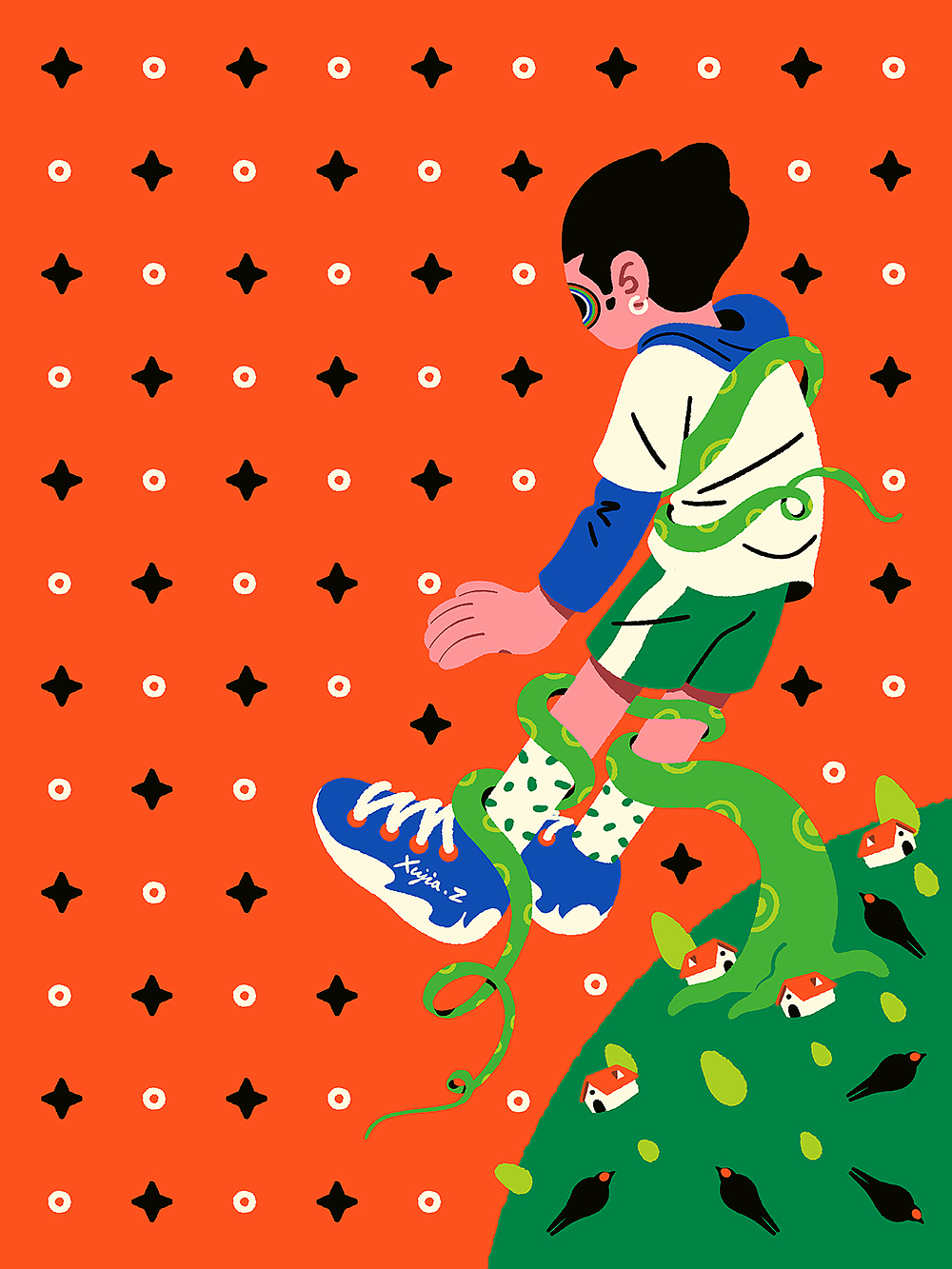 2024年插画合集 | 快乐色彩（图ZMzg1MjI0ODgw） - 商业插画 - 站酷设计师张旭加XujiaZhang原创素材 - 站酷ZCOOL