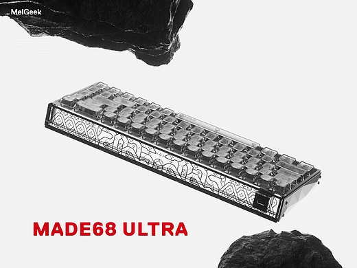 全球限量2025，MelGeek特献：MADE68 ULTRA 磁轴键盘