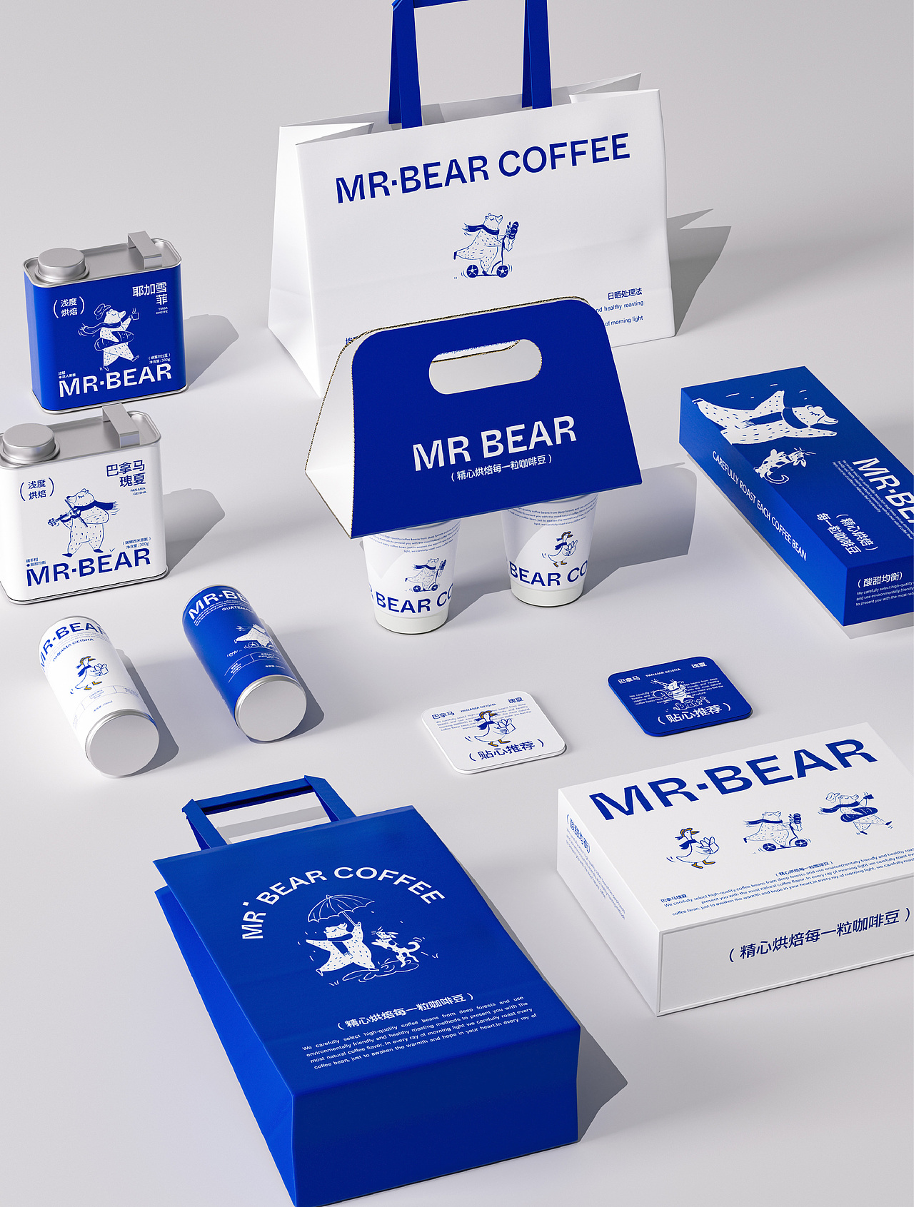 Mr Bear咖啡包装
