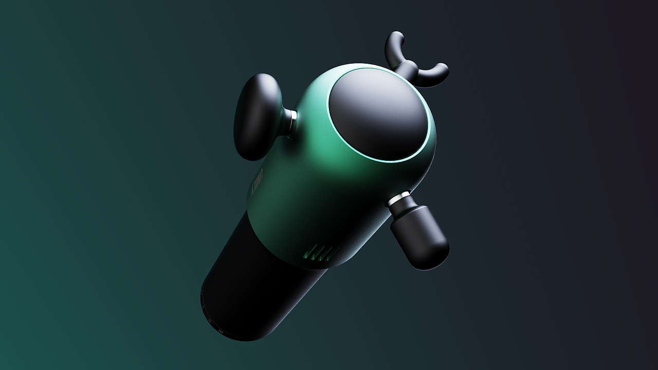 三维震动按摩器