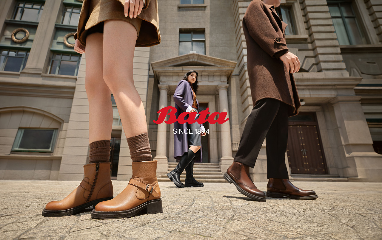 商业摄影|一组来自复古调调的bata秋季形象大片