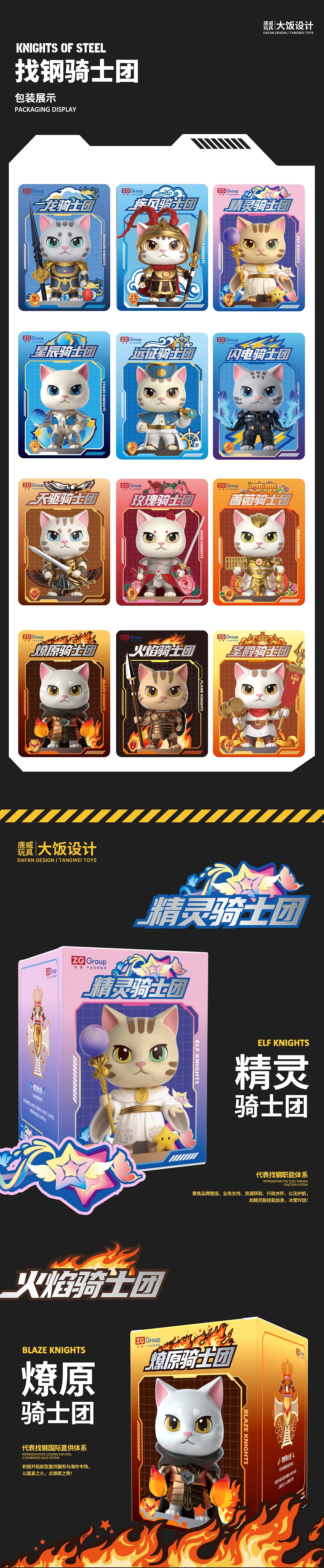 找钢网骑士猫IP形象设计与生产制作（二）（图ZMzg1MjQ1NTMy） - 玩具 - 站酷设计师大饭设计唐威玩具原创素材 - 站酷ZCOOL