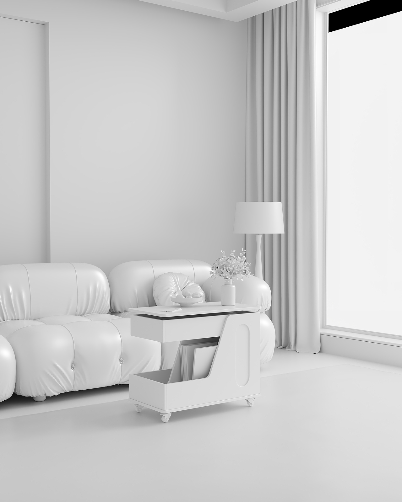 边几建模渲染~这次可以不熬夜