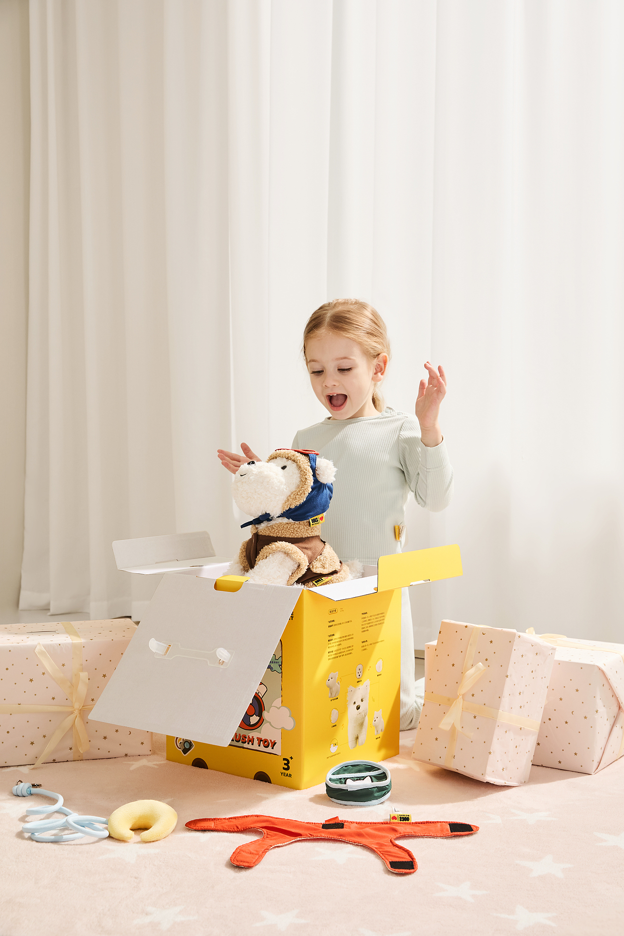 电商摄影作品|Babycare 西高地礼盒拍摄（图ZMzg1MjU3MjIw） - 人像摄影 - 站酷设计师Haoo1原创素材 - 站酷ZCOOL