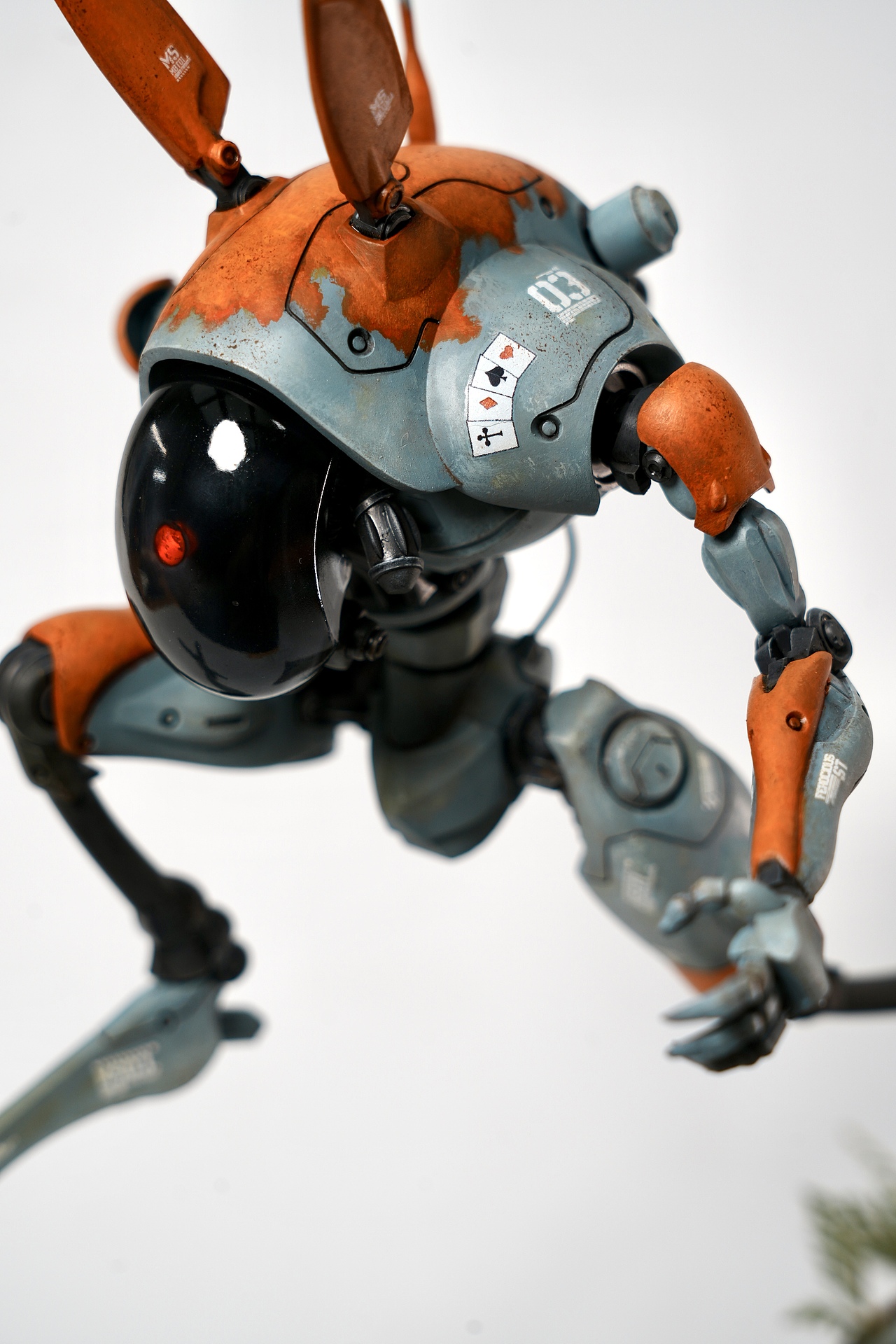 兔子机甲原创建模打印涂装（图ZMzg1MjU5MDY0） - 手办/模玩 - 站酷设计师香蕉皮109原创素材 - 站酷ZCOOL