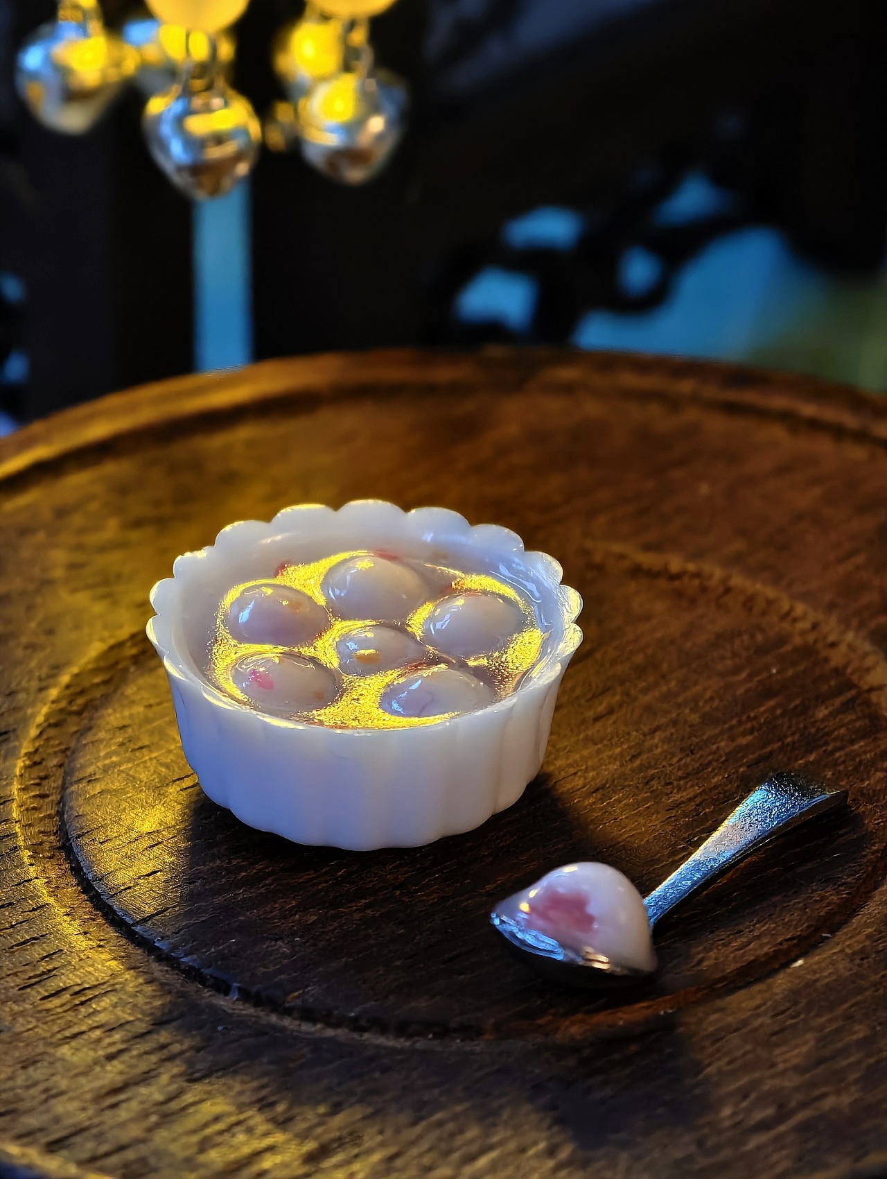 元宵节迷你手作DIY粘土食玩之玫瑰汤圆|附教程