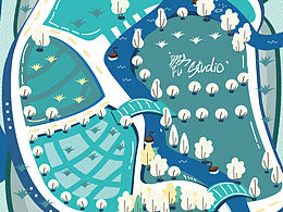 景区预览图设计