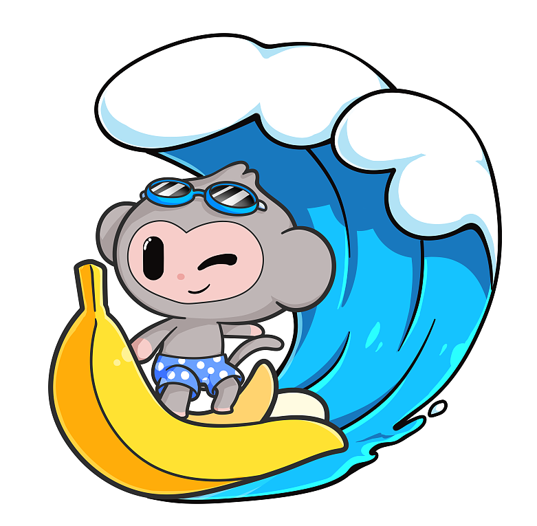 猴子吉祥物ip设计 系列插图产品包装设计