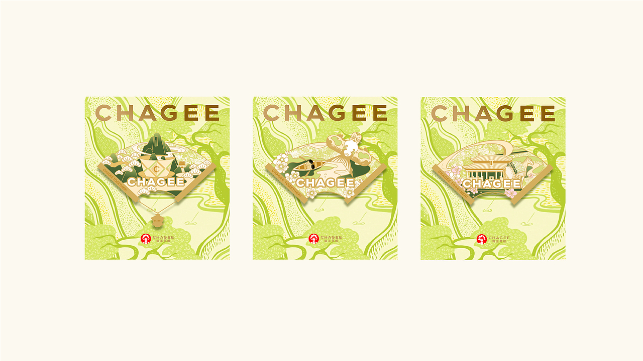 霸王茶姬 ╳ 盒胜盒 | 山东限定冰箱贴设计
