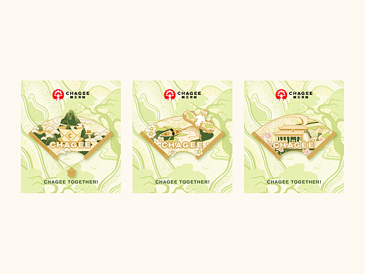 霸王茶姬 ╳ 盒胜盒 | 山东限定冰箱贴设计