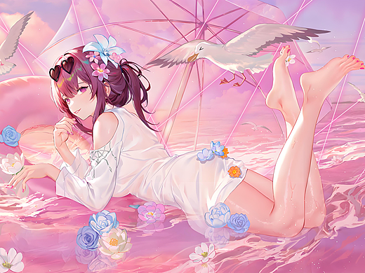 「崩坏星穹铁道」优雅,永不过时。谁能拒绝卡芙卡!