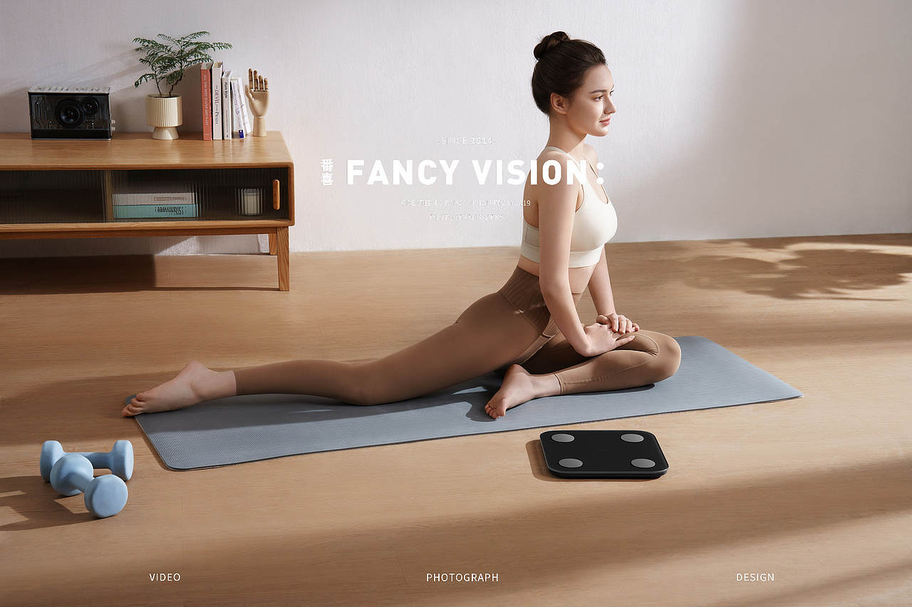 米家体脂秤｜平面拍摄（图ZMzg1Mjg0Njk2） - 产品摄影 - 站酷设计师上进焦糖布丁原创素材 - 站酷ZCOOL