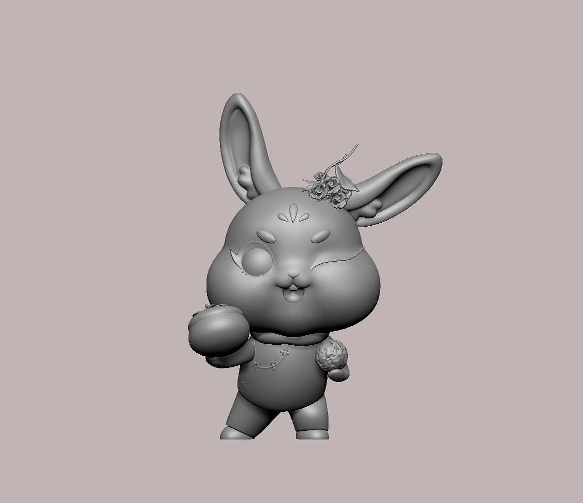 邯郸涉县文旅五兔闹新春IP吉祥物设计