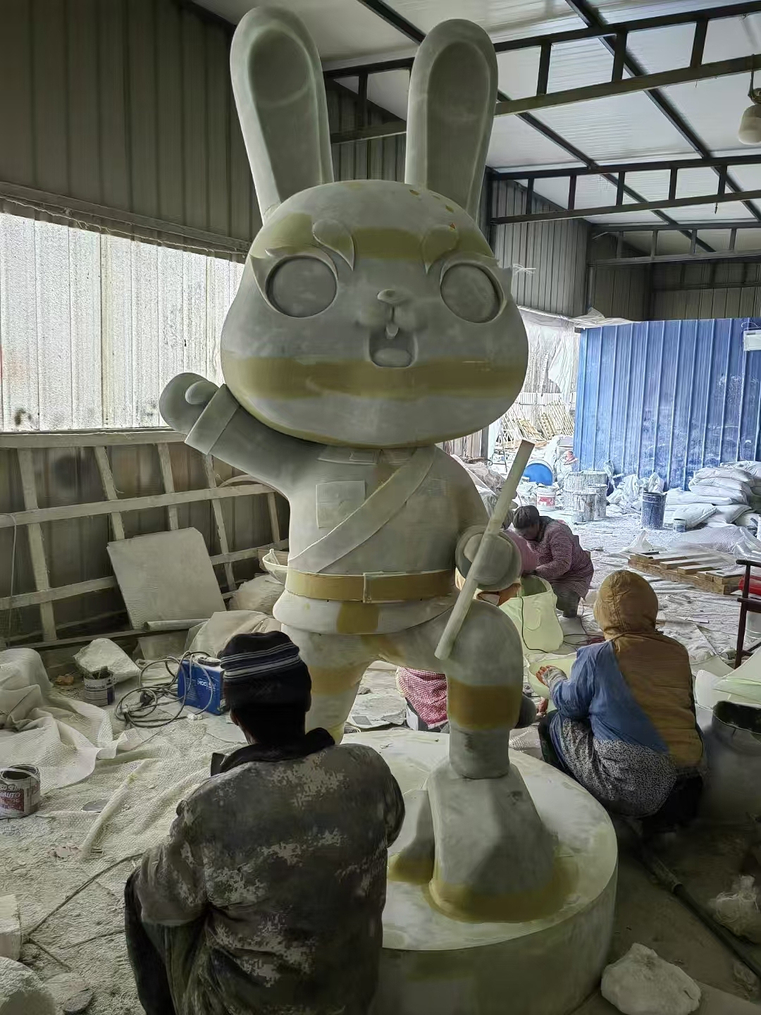 邯郸涉县文旅五兔闹新春IP吉祥物设计