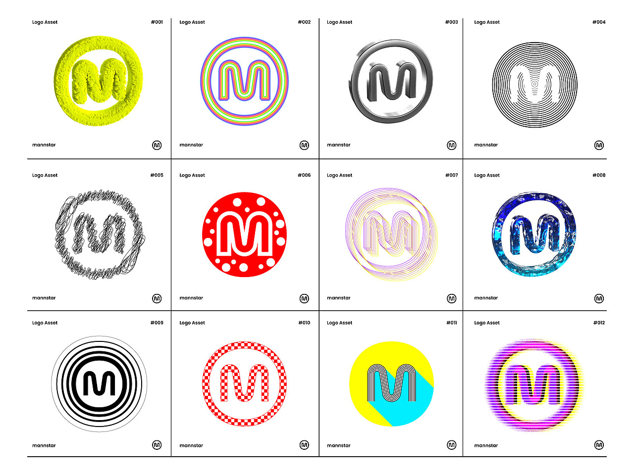 慢星球 mannstar 品牌视觉设计 Brand visual design