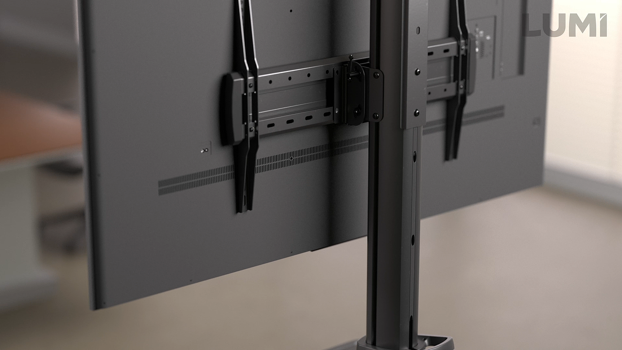 LUMI 落地移动电视机支架 三维动画