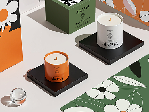 AROMA 香氛蜡烛：点燃感官的艺术之光