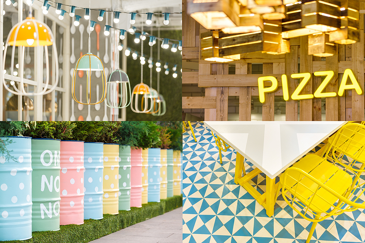 餐饮店铺丨别具一格的温馨甜品店装修设计案例赏析