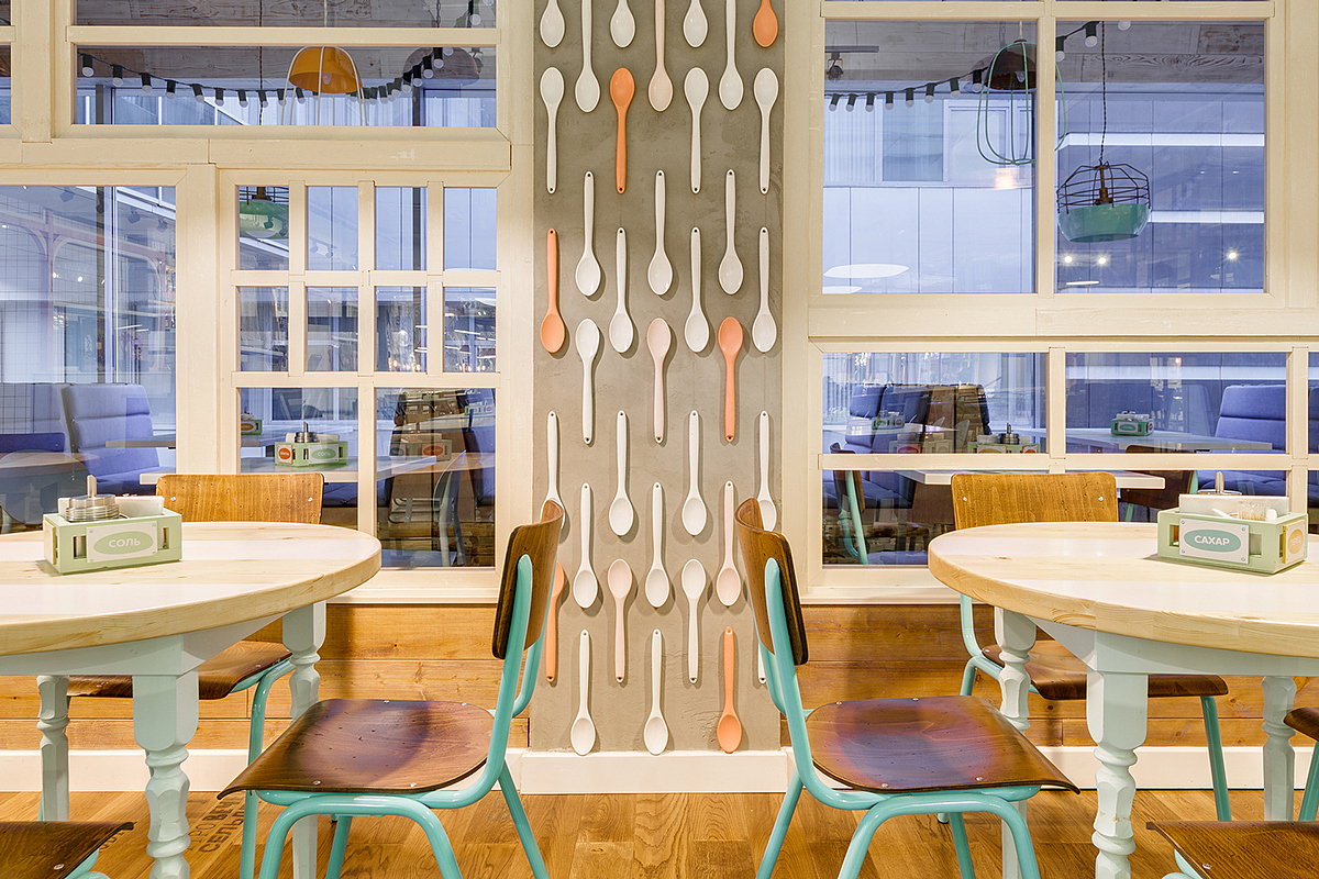 餐饮店铺丨别具一格的温馨甜品店装修设计案例赏析