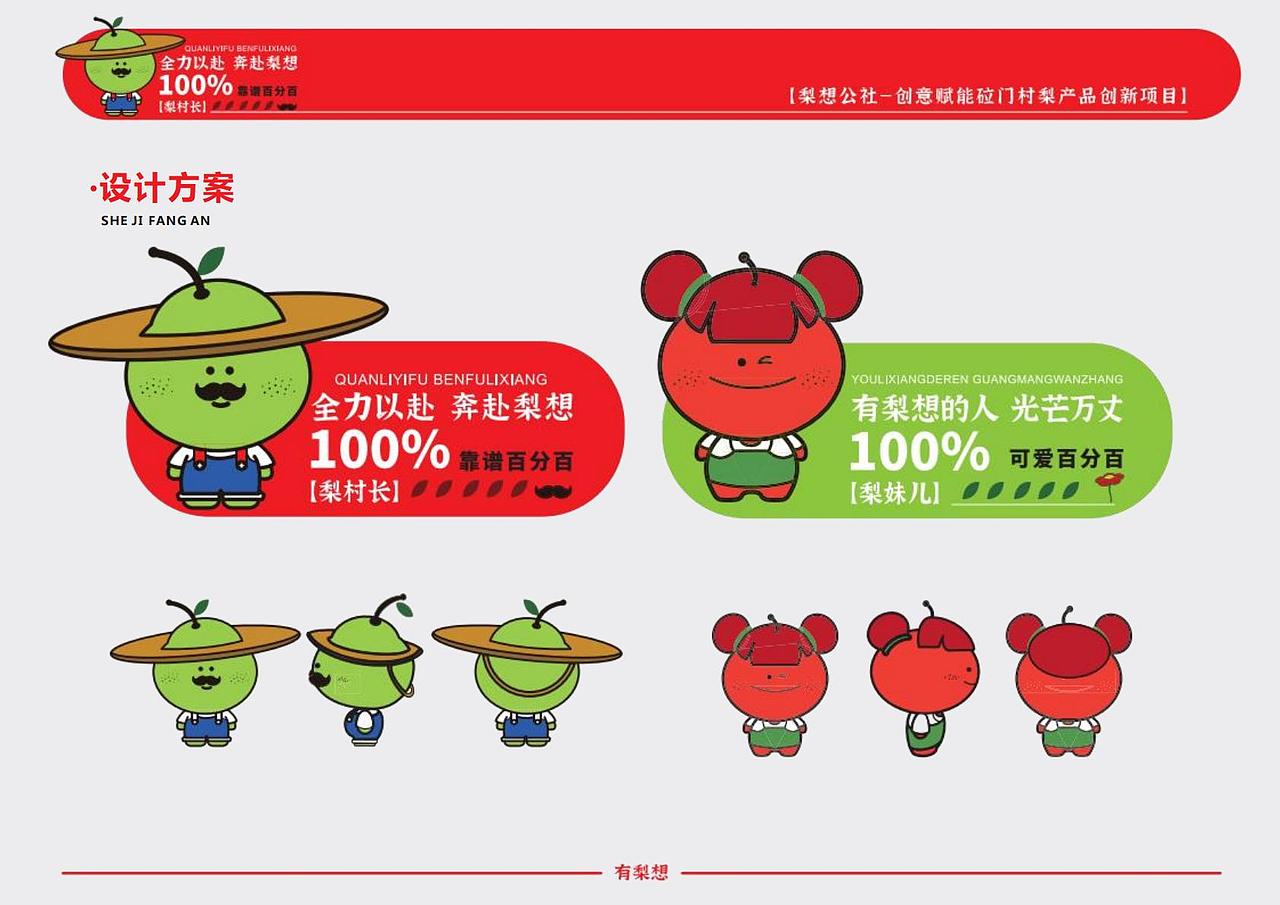 梨想公社一创意赋能砬门村梨产品创新项目（图ZMzg1MzIyOTQw） - 品牌 - 站酷设计师Z344872551原创素材 - 站酷ZCOOL