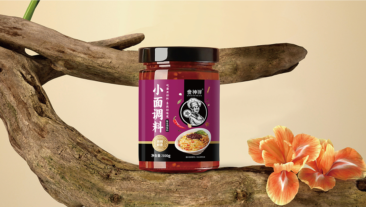 食神伴调料电商赛道包装策划设计案例