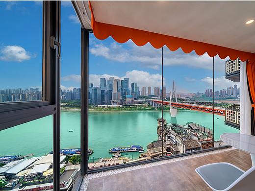 重庆市渝中区酒店拍摄|江畔逐夜观景酒店|酒店摄影