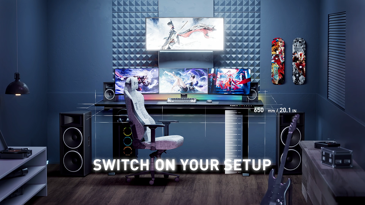 电竞桌产品动态短片练习