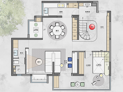 2024室内设计联盟第二期户型优化比赛丨银奖