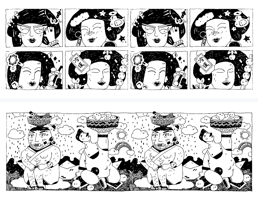 文创插画-国家宝藏马克杯（图ZMzg1MzM1Nzk2） - 商业插画 - 站酷设计师mumu沐沐1原创素材 - 站酷ZCOOL