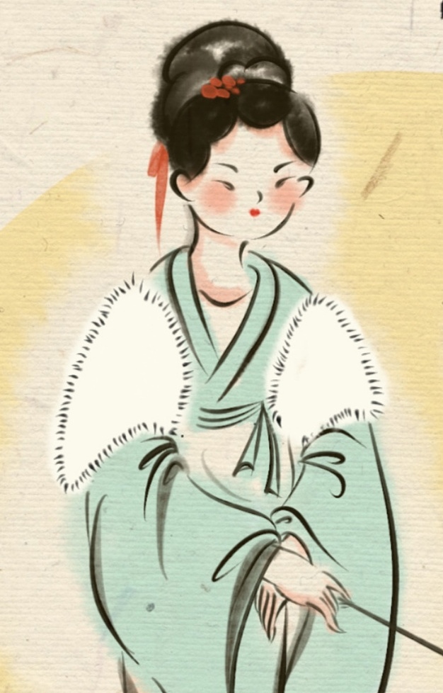 水墨画|元宵快乐