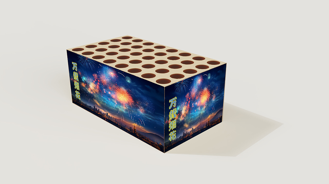 万载烟花包装设计