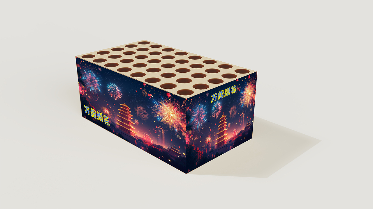 万载烟花包装设计